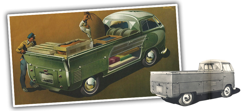 Illustration for article titled VW's Ads Were Once Gloriously Delusional